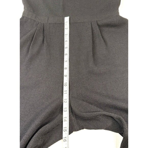 St. John Evening by Marie Gray Women's Halter Jumpsuit Black Sleeveless Size 10 - Picture 9 of 15